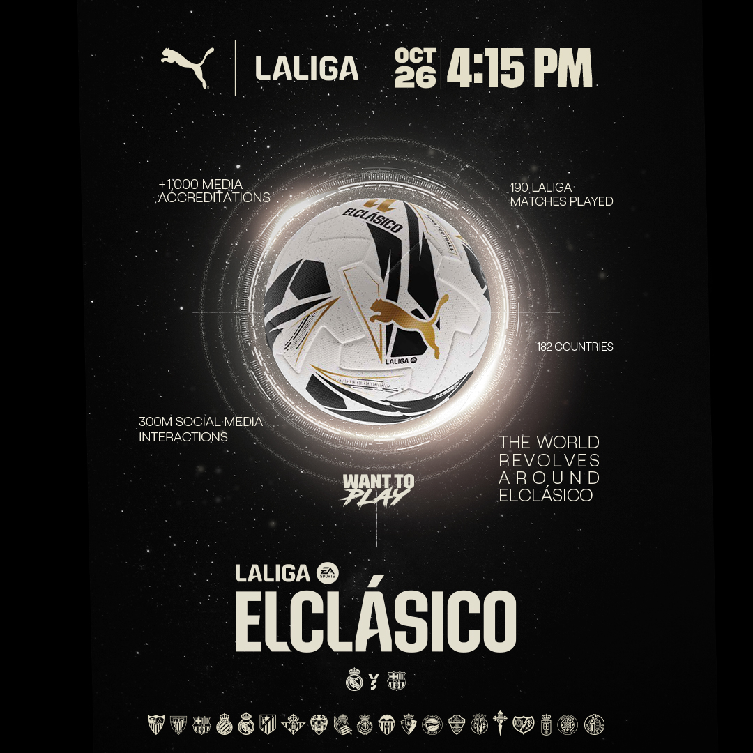 Baccarat-西班牙国家德比专属用球揭晓：白色为底色，搭配黑色、金色