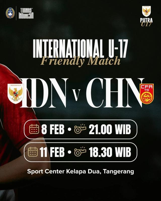 百家乐网站-马不停蹄！国少队将赴印尼 2月8日、11日热身两场